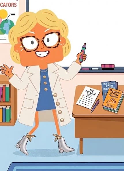 Imagem da seção de college list da Hop On Academy